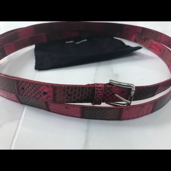 Dolce & Gabbana Python Wrap Around Belt. Authentic - Picture 6 of 7